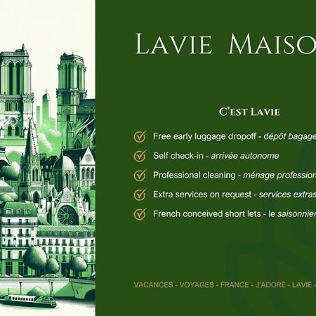 Lavie Maison - Comfortable Studio Near The Marais Parijs Buitenkant foto