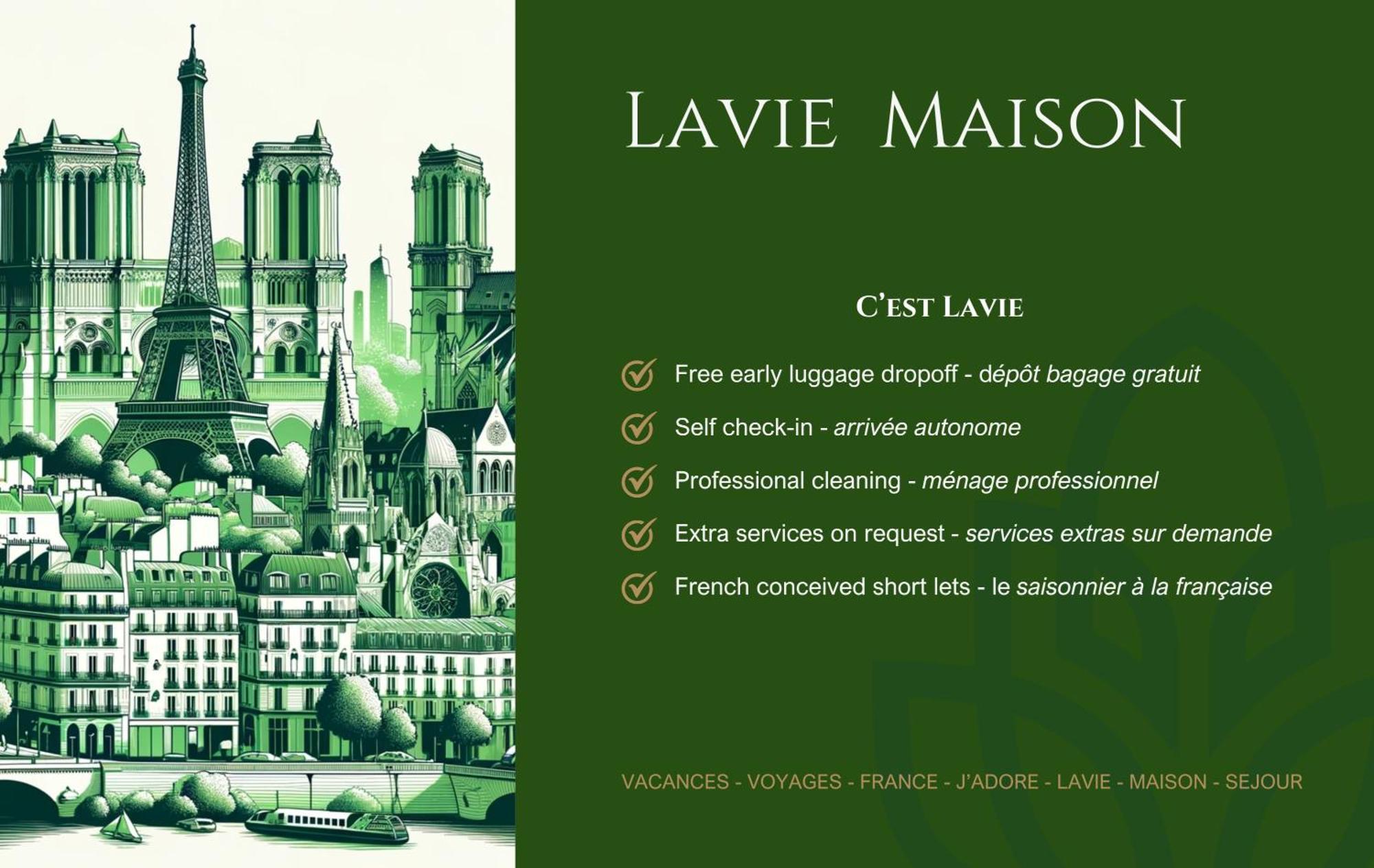 Lavie Maison - Comfortable Studio Near The Marais Parijs Buitenkant foto